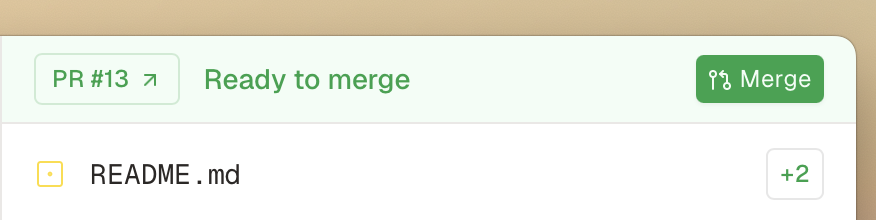 Conductor Diff Viewer - Merge