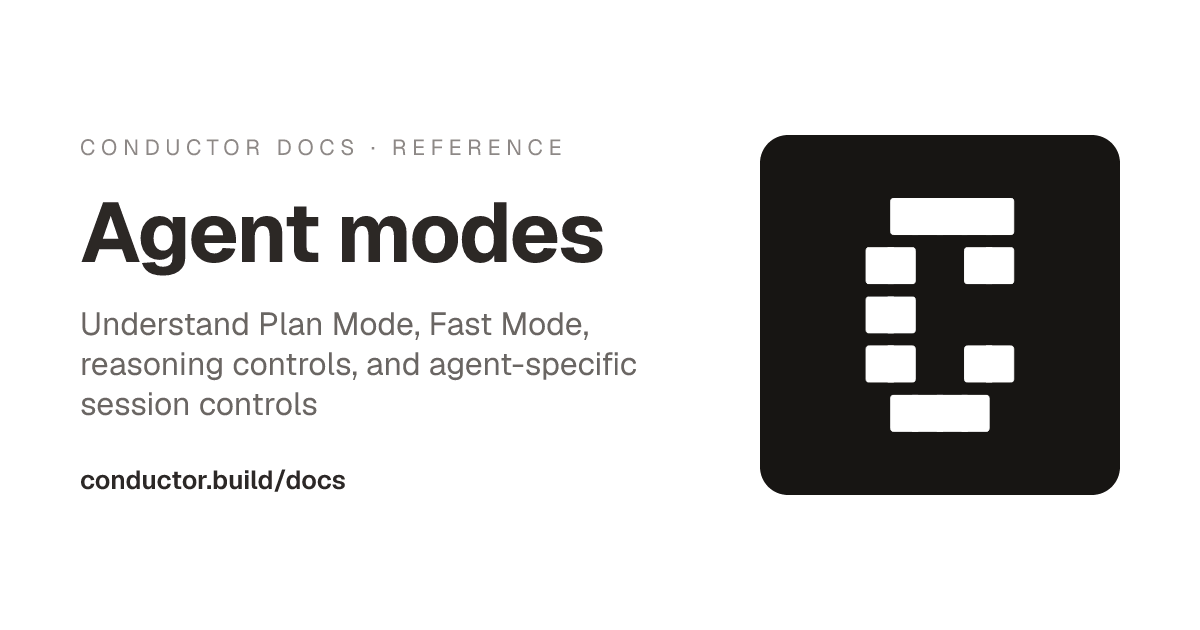 Agent modes | Conductor Docs