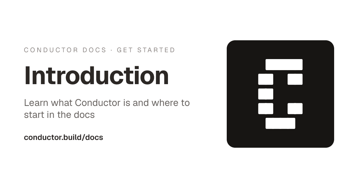 Introduction | Conductor Docs